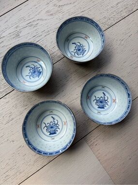 Vintage Rice Bowls